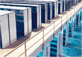 Steel industrial shelving delivery and installation steel shelving